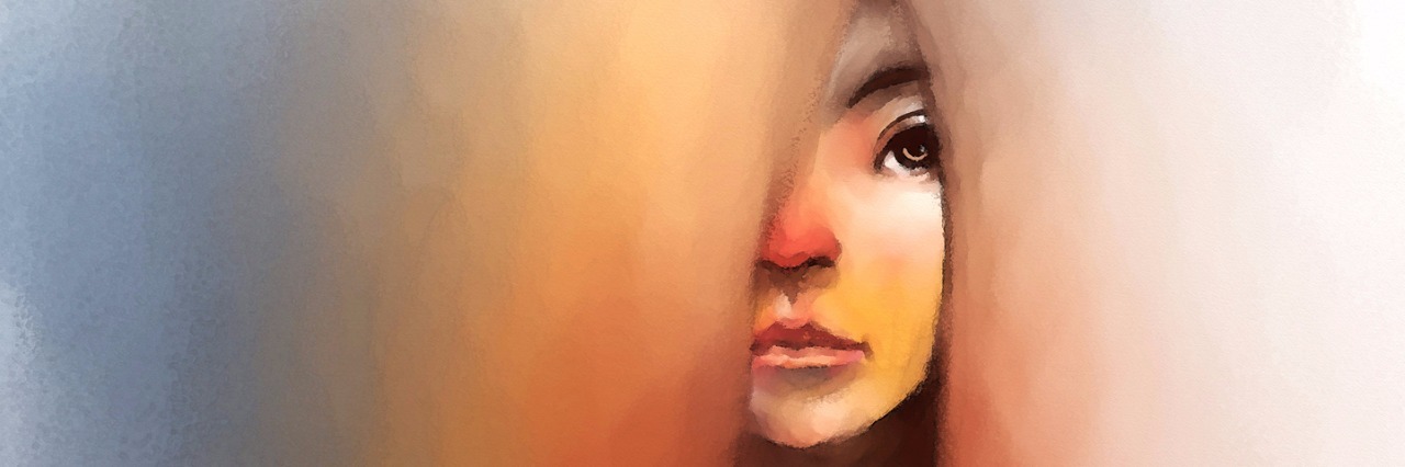 Why I Won't Hide My Ehlers-Danlos Syndrome Anymore Woman peeking outward