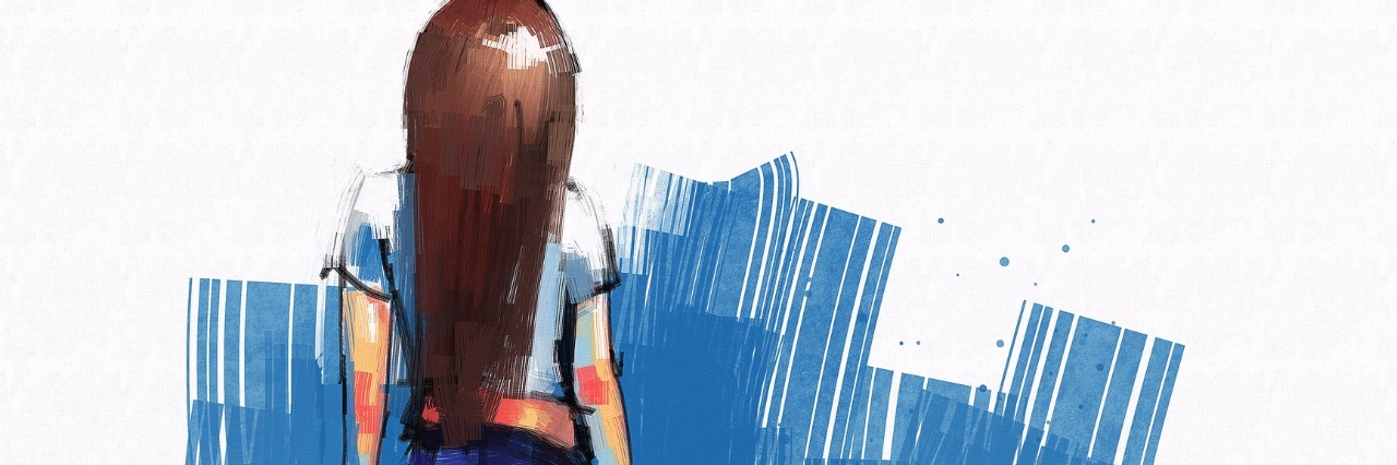 What It's Like to Be a Highly Sensitive Person With Depression painting of beautiful girlpainting of beautiful girl