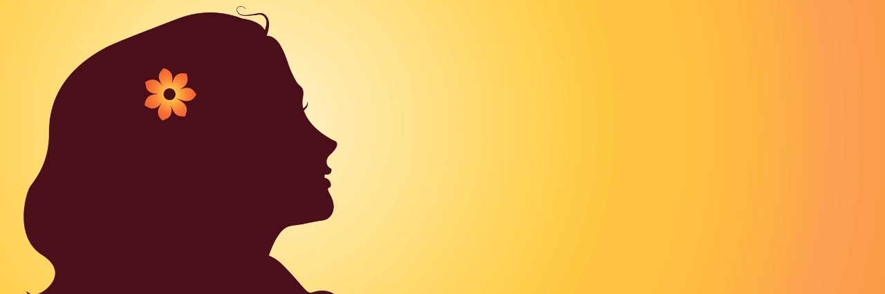 When My Health Keeps Me 'Close Enough to Normal' Sunset silhouette of woman