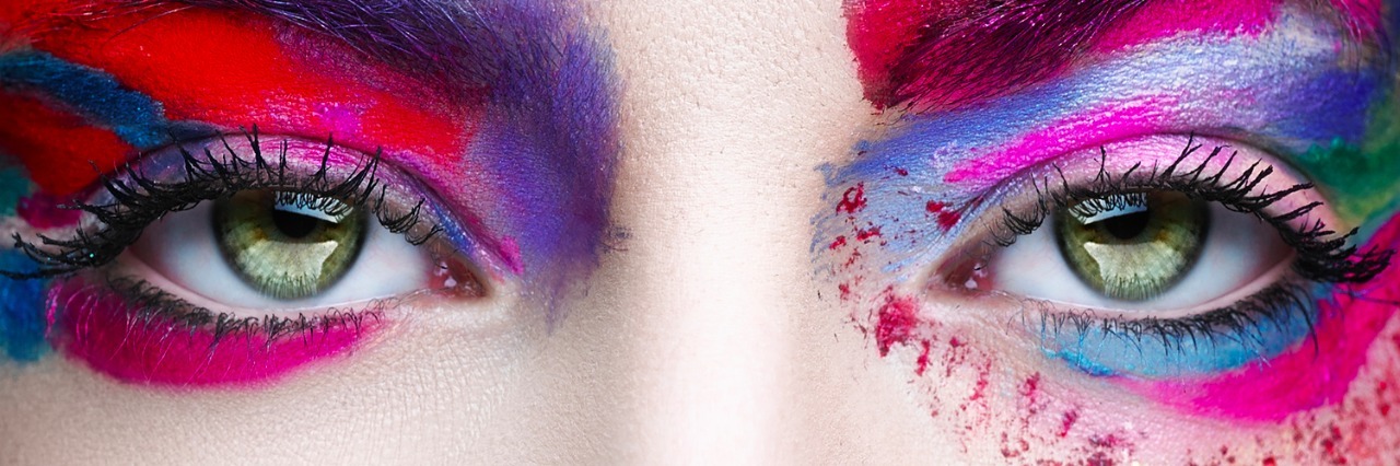 The Poem That Helps Me Cope With the Challenges of BPD Young beautiful woman with colored face