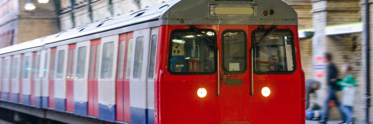 Why I Feel Invisible on Public Transportation With a Disability An underground train in London, UK