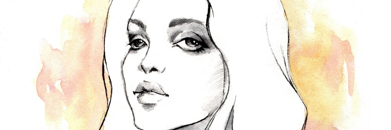 How To Know if I Need to Get Help for My Anxiety Blondie 1. Watercolor female portraite