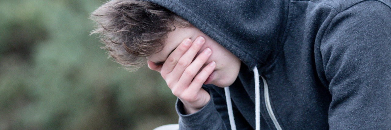 Why People Shouldn't Joke About Mental Illness Sad Teenage Boy Sitting on A Bench