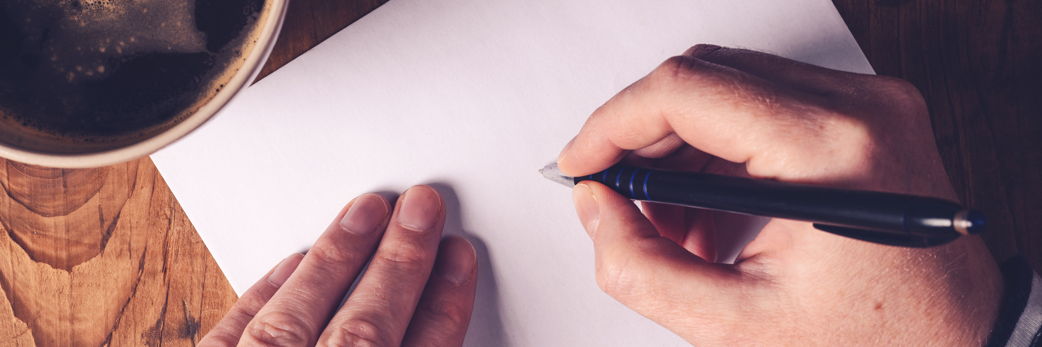 Chronic Illness: Letter Thanking Family, Friends for Support woman writing a letter