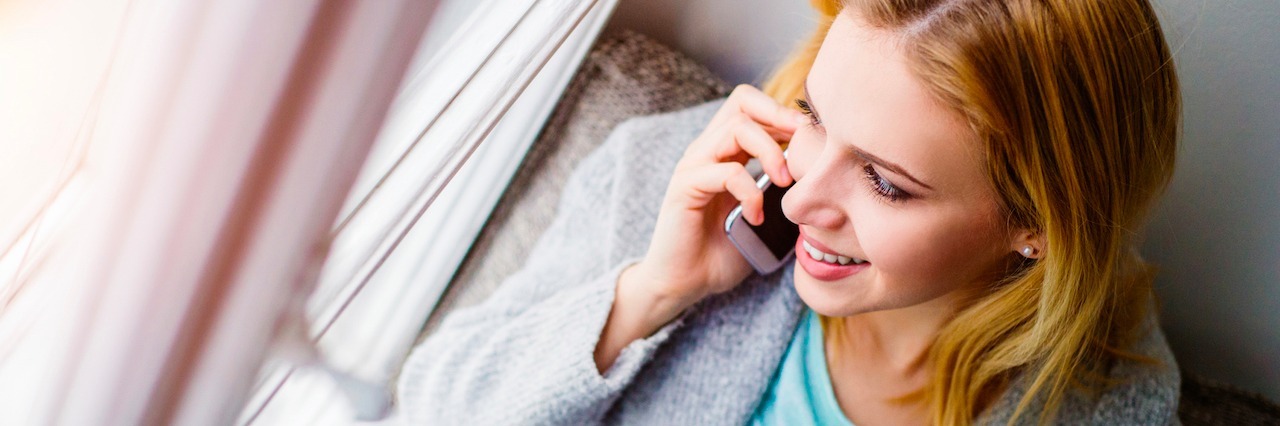 There Is Hope: Getting Help for Intrusive Thoughts and OCD A woman on her phone