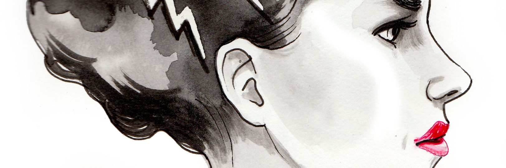 How to React to People Who Don't Believe You Have Lyme Disease drawing of a woman with lightning bolts in her hair looking angry