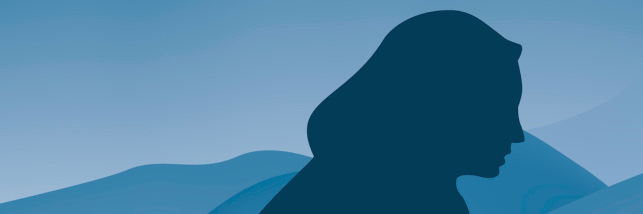 Autism: What Overstimulation Feels Like for Me Silhouette of woman's face in front of mountains
