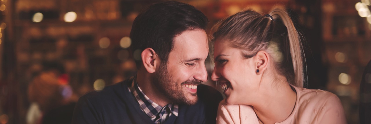 If You Have Crohn's Disease, You Still Deserve Romance Couple on a date.