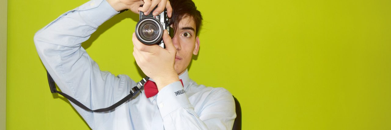 How Laughter Can Help in Times of Depression and Anxiety man with camera