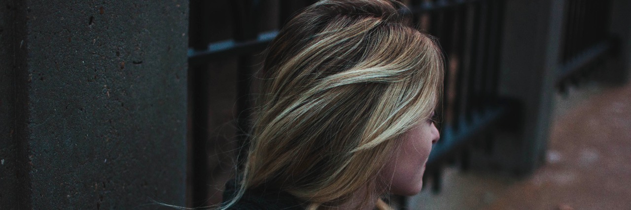 A Day in My Life With Depression blond woman outside