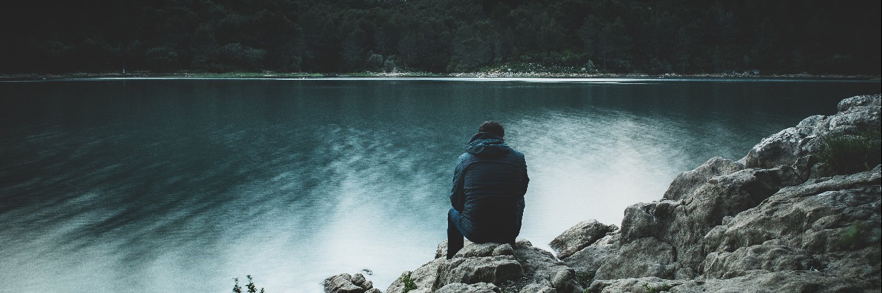 Asking What Is the One Thing I Should Know About PTSD man in nature isolation depression PTSD