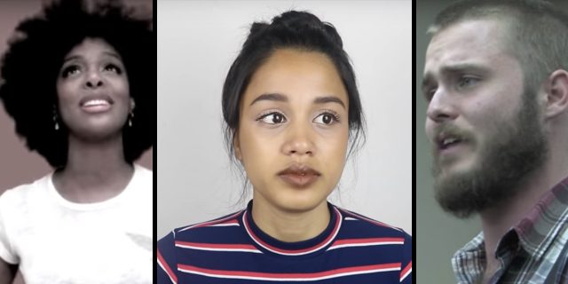 8 Brave Poets Who've Put Mental Health in the Spotlight split screen of three poets