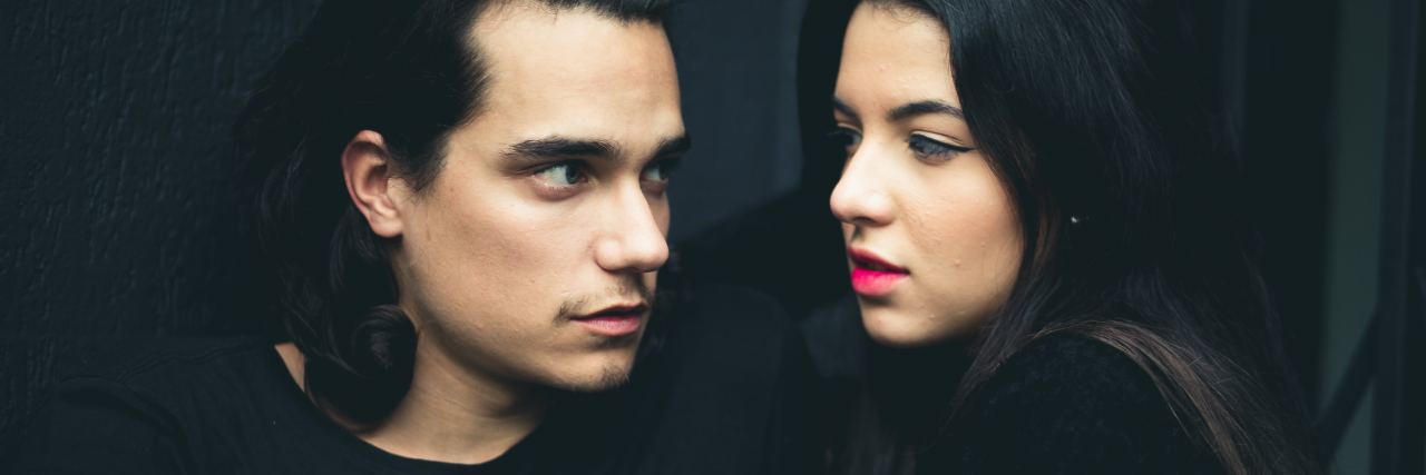 My Ex's Awful Response to My Mental Illness photo of couple upset with each other