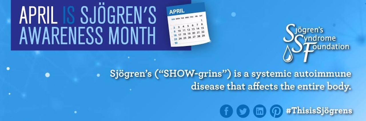 sjogren's awareness month in april