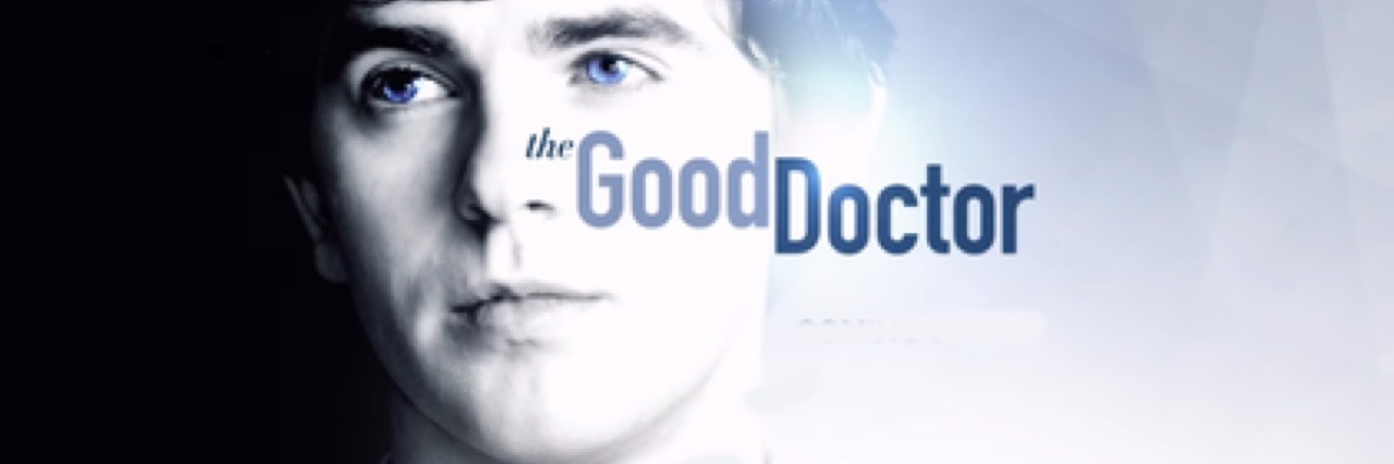 Promotional image for "The Good Doctor" featuring Freddie Highmore