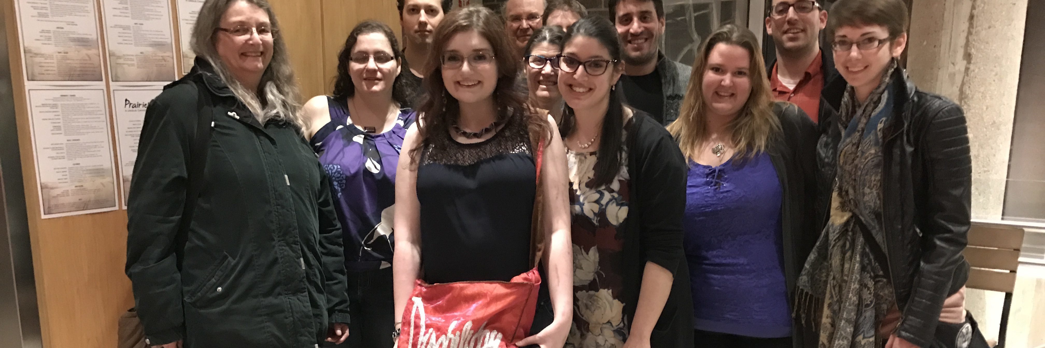 Celebrating My Disabiliday Paula and her friends.