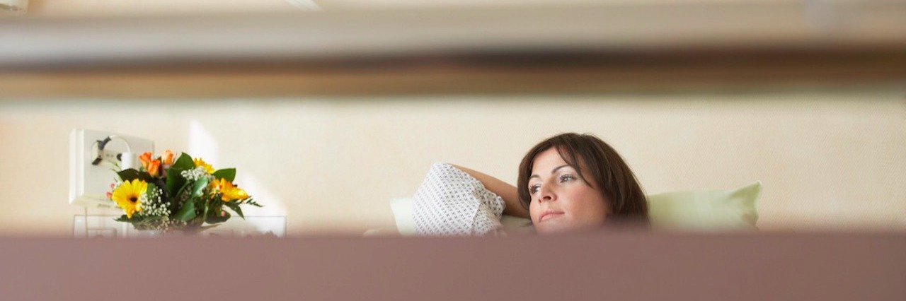 What I Want to Say to People Who Dismisses Electroconvulsive Therapy A woman lying in a hospital bed