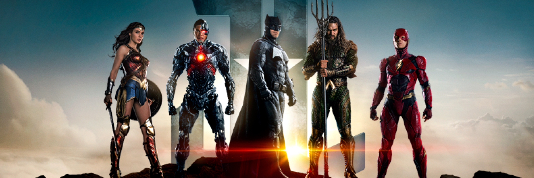 Promotional image of Justice League heroes