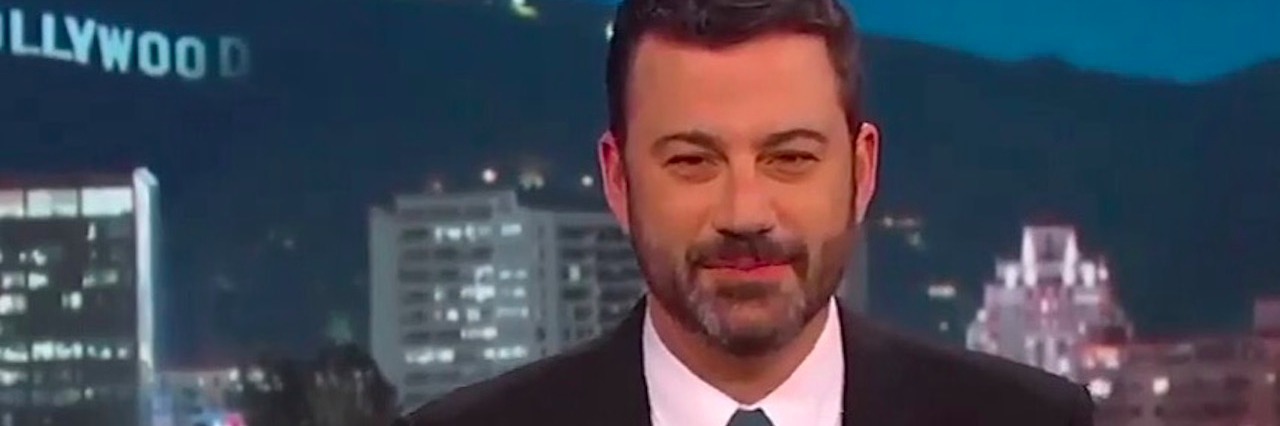 Letter to Jimmy Kimmel From Pediatric Congenital Heart Association jimmy kimmel at desk
