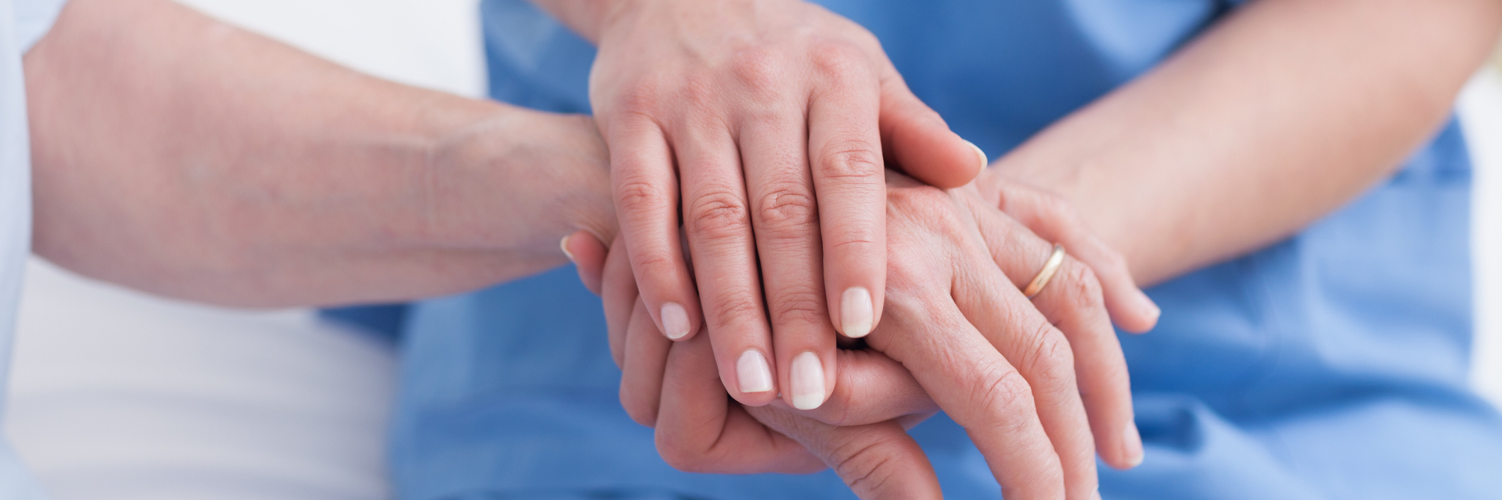 Apology From Nurse to Patient With Myalgic Encephalomyelitis (ME) nurse holding a patient's hand