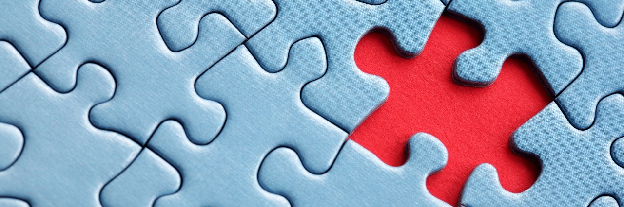 Developing Unexplained Symptoms With Chronic Illness missing piece in a jigsaw puzzle