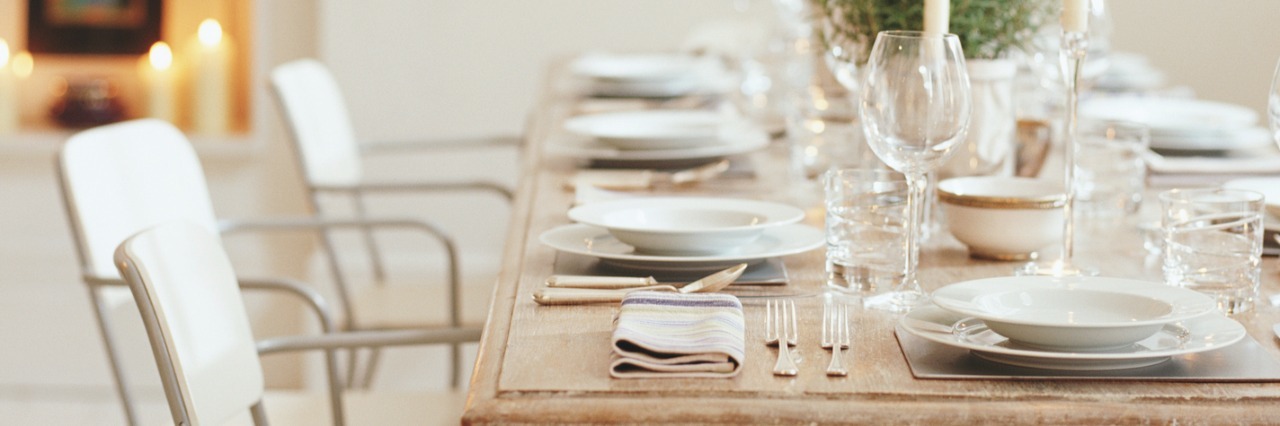 What 'Are You Hungry?' Means to Someone With Gastroparesis Illuminated candles on table set for table
