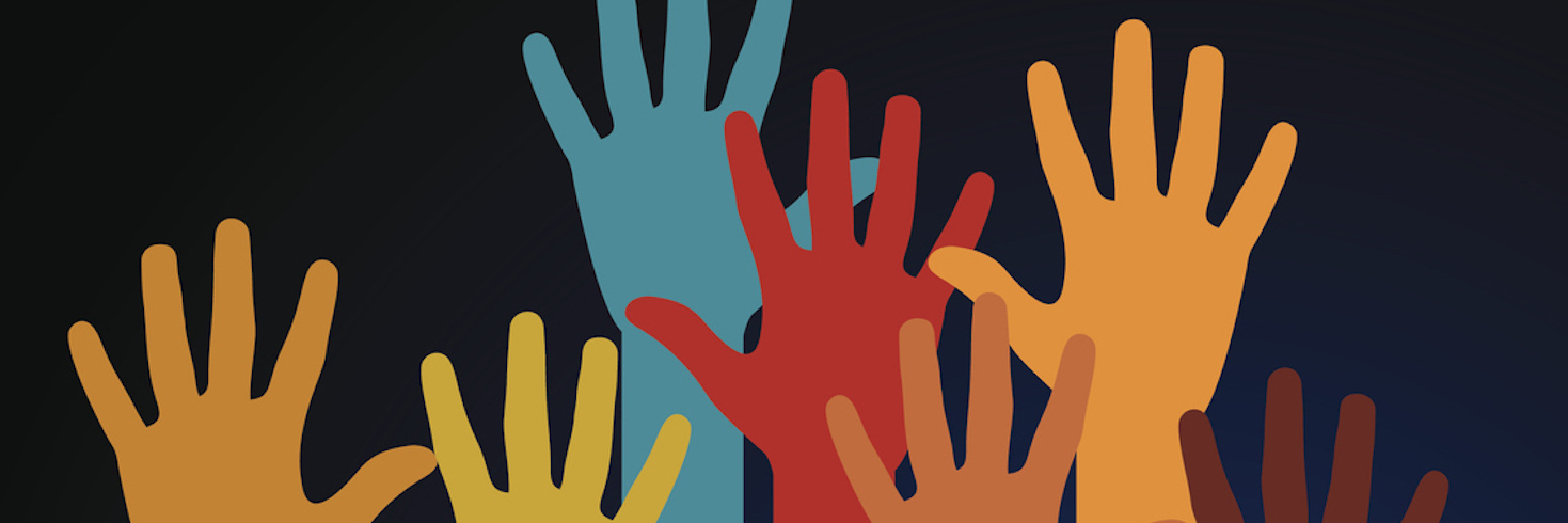 How Volunteering Abroad Helped Me Start Healing Colorful illustration of raised hands