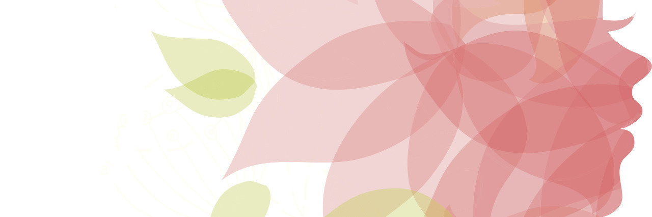 Don't Feel Sorry About My Disability Woman drawing made of lotus petals.