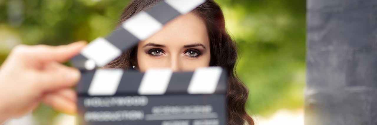 How I Hide My Anxiety From Others Young actress ready to film a new scene