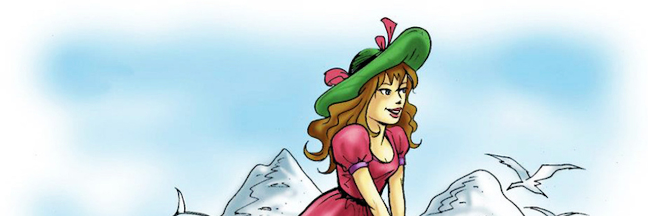 Finding Positivity While Dealing With Transverse Myelitis pollyanna young girl