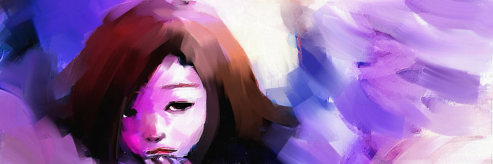 What It Feels Like to Make a Mistake When You Have Anxiety digital painting of girl dressed as an angel