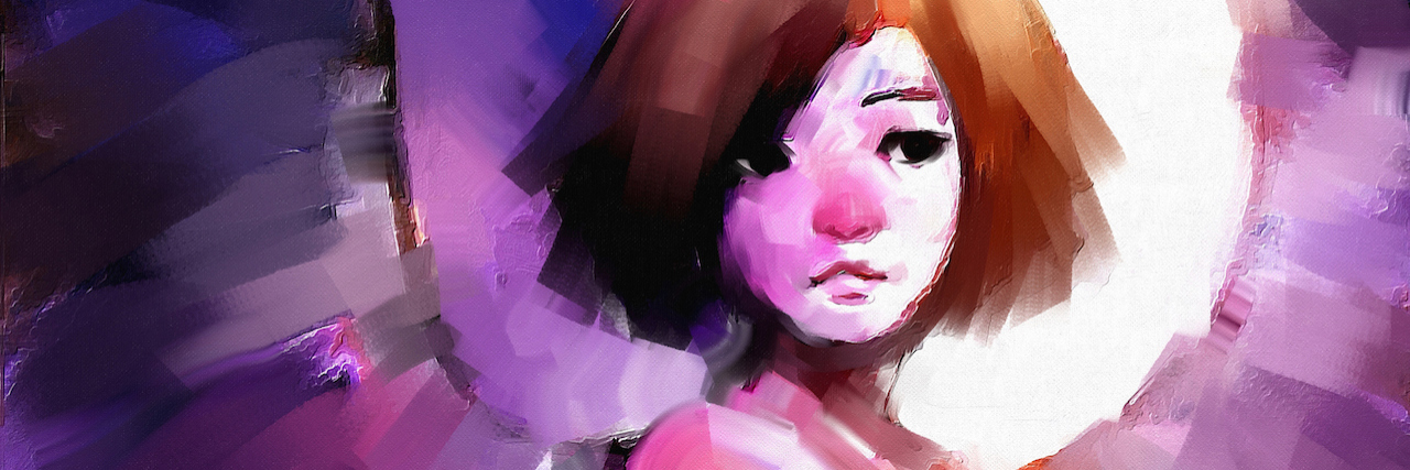 Physical Appearance Has Nothing to Do With Having an Eating Disorder illustration of a woman