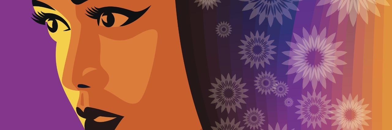 Is My Bipolar Disorder Part of My Identity? beautiful girl with gear graphic hair