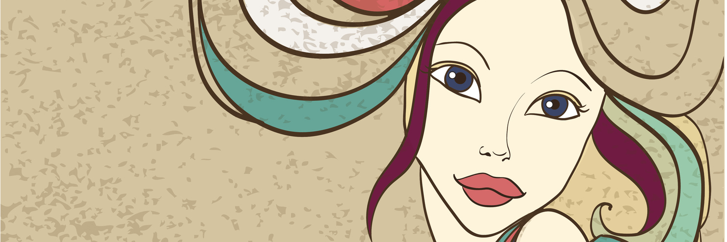 Why I Dream to Become 'Whole' in Eating Disorder Recovery Girl in abstract flowers