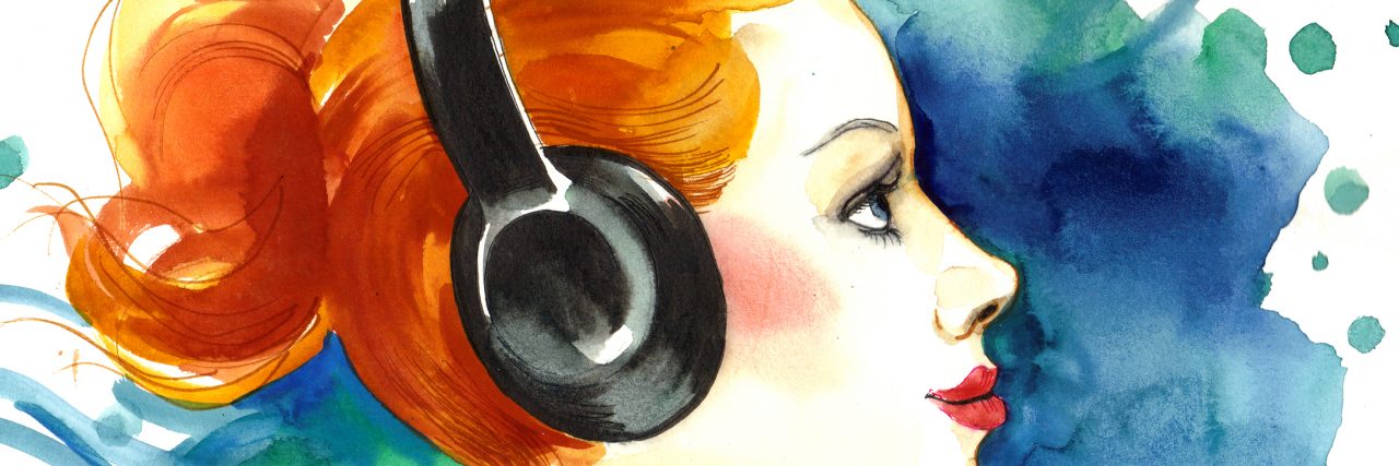 How Music Helps Me Cope With My Depression and Anxiety Pretty Woman listening to the music