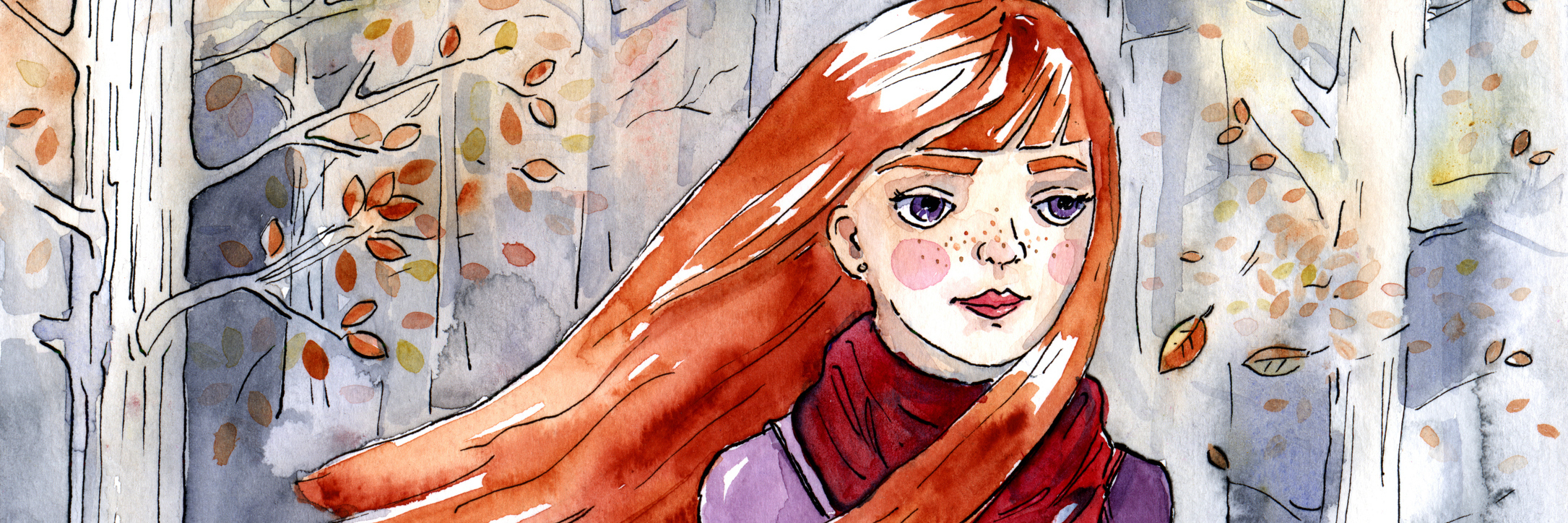 Why I'm Forgiving the People Who Mocked Me Before My Diagnosis Water colored woman walking through forest.