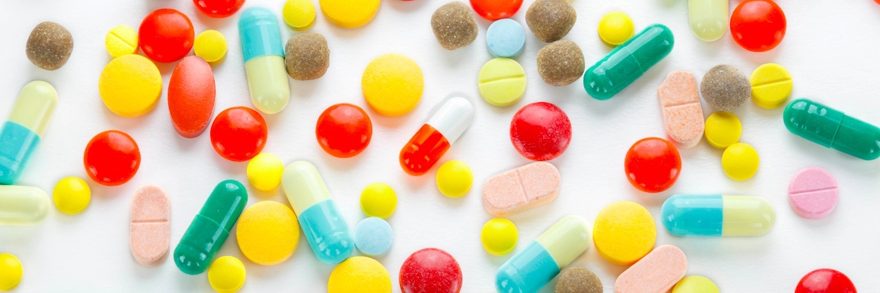 What It’s Like Being Young and on Antidepressants pills of different shapes and sizes
