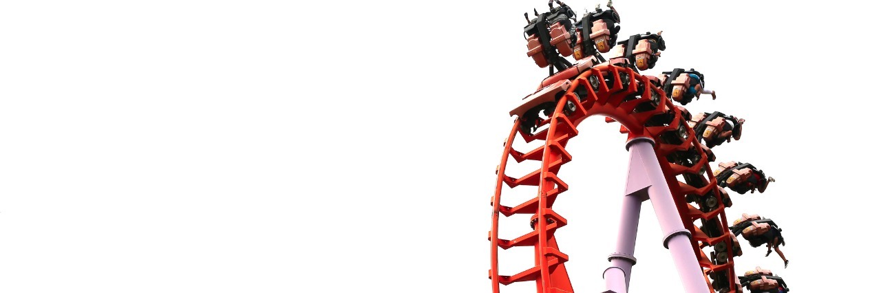 Why Chronic Pain Reminds Me Of Riding a Roller Coaster Roller coaste.