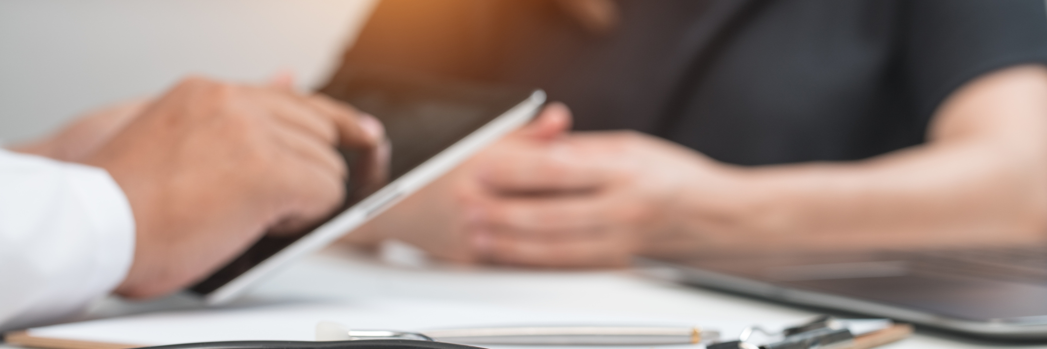 What I Learned From the Doctor Who Dismissed My Mental Health Struggle Medicine doctor hand working with modern digital tablet computer interface as medical network concept