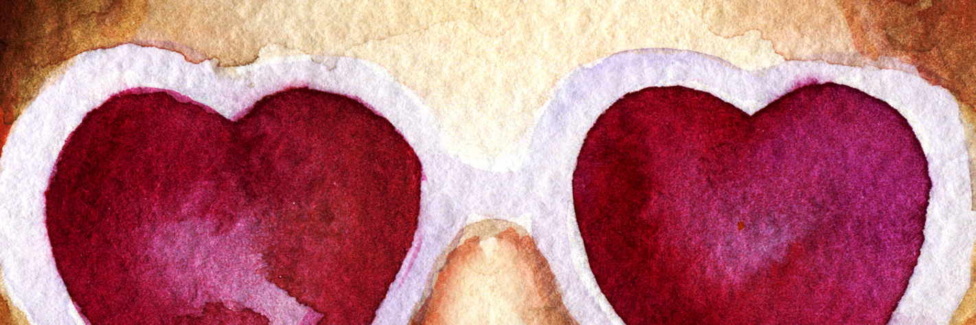 What the Diet Industry Should Know About People With Eating Disorders watercolor sketch of girl in glasses