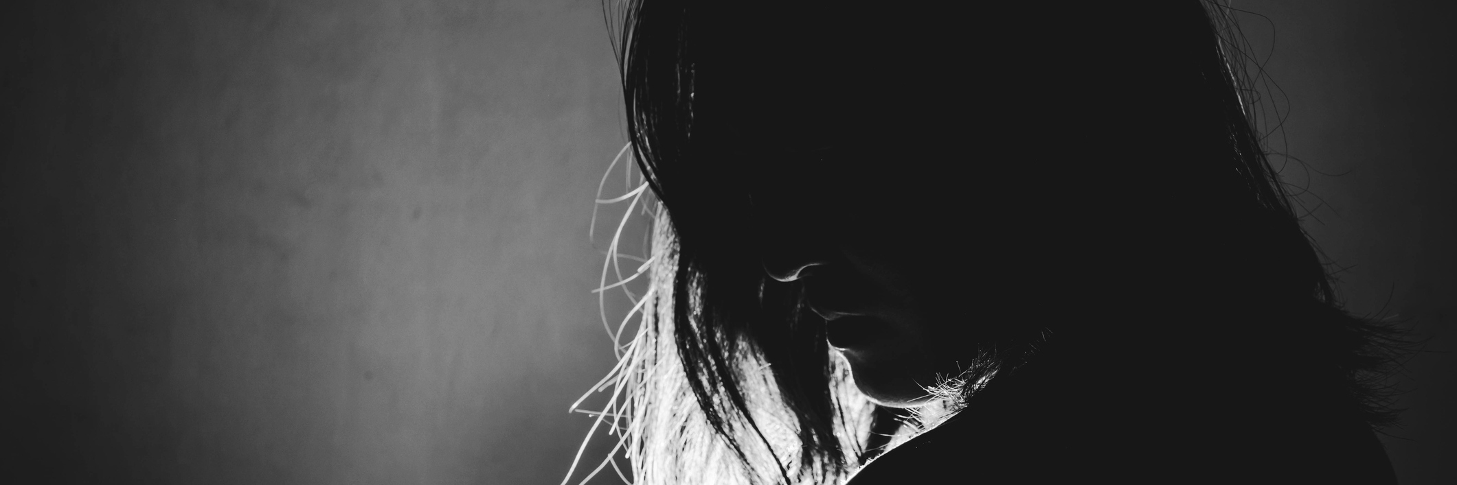 When My Children Could No Longer Live With Me Due to MS Silhouette of a woman.