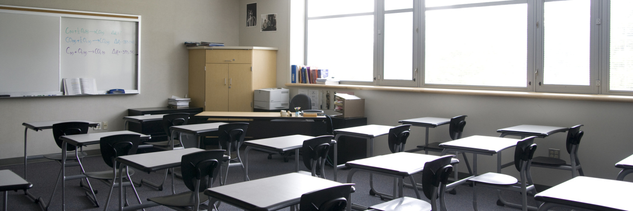 The Unfair Way My Teacher Responded When I Opened Up About My Anxiety High school classroom