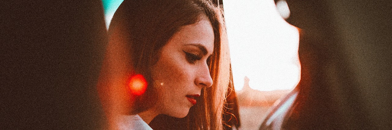 Letter to Anxiety and Depression, My Unwanted Visitors girl looking down