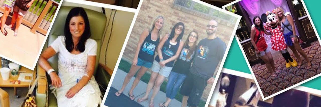 How Scleroderma Has Affected My Life collage of photos of amy with friends and family
