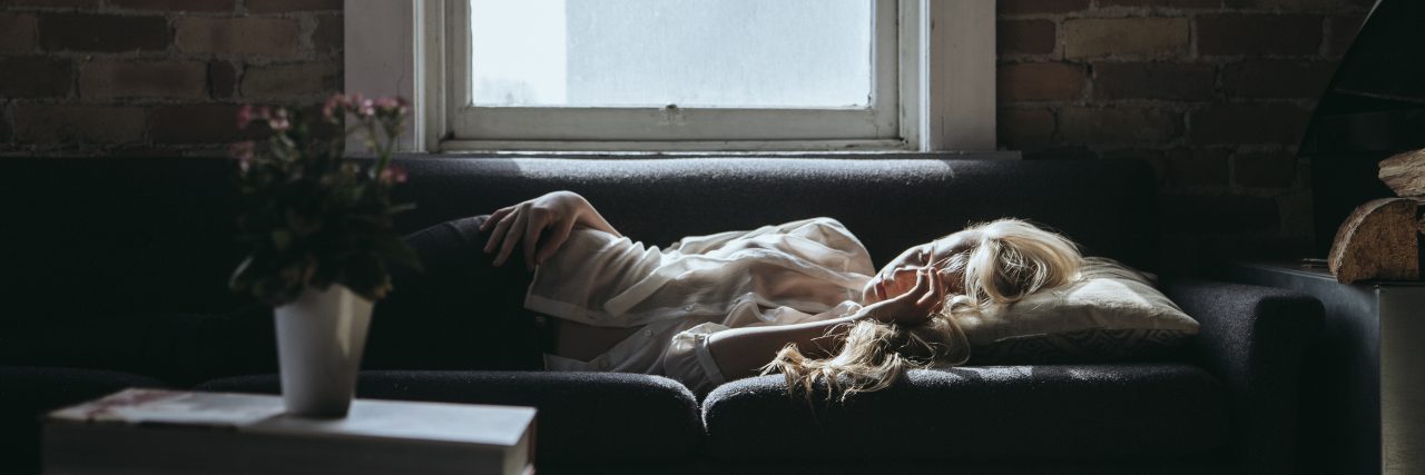 Letter to California Department of Public Health About Lyme Disease woman laying on couch