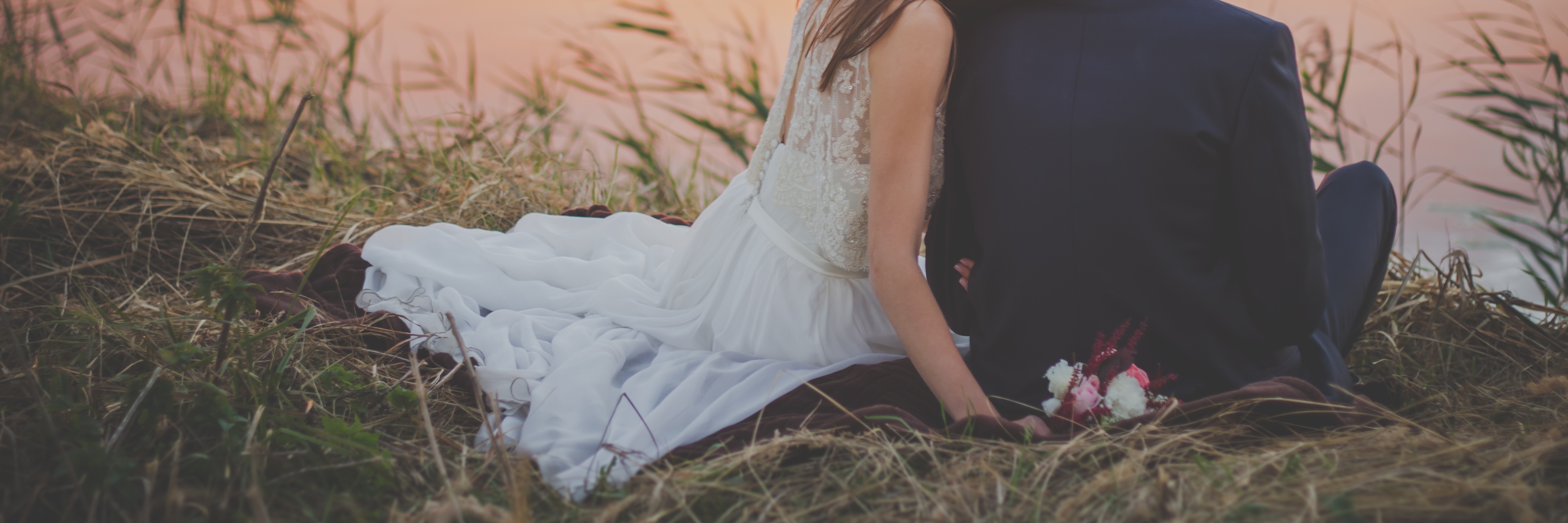 What I Would Have Said If It Weren't for Depression and Anxiety couple watching sunset by small body of water with woman's head resting on man's shoulder