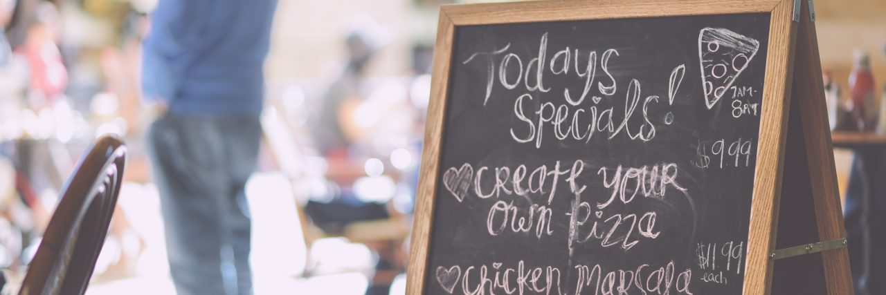 It's Hard to See Calorie Count on Menus in Eating Disorder Recovery menu