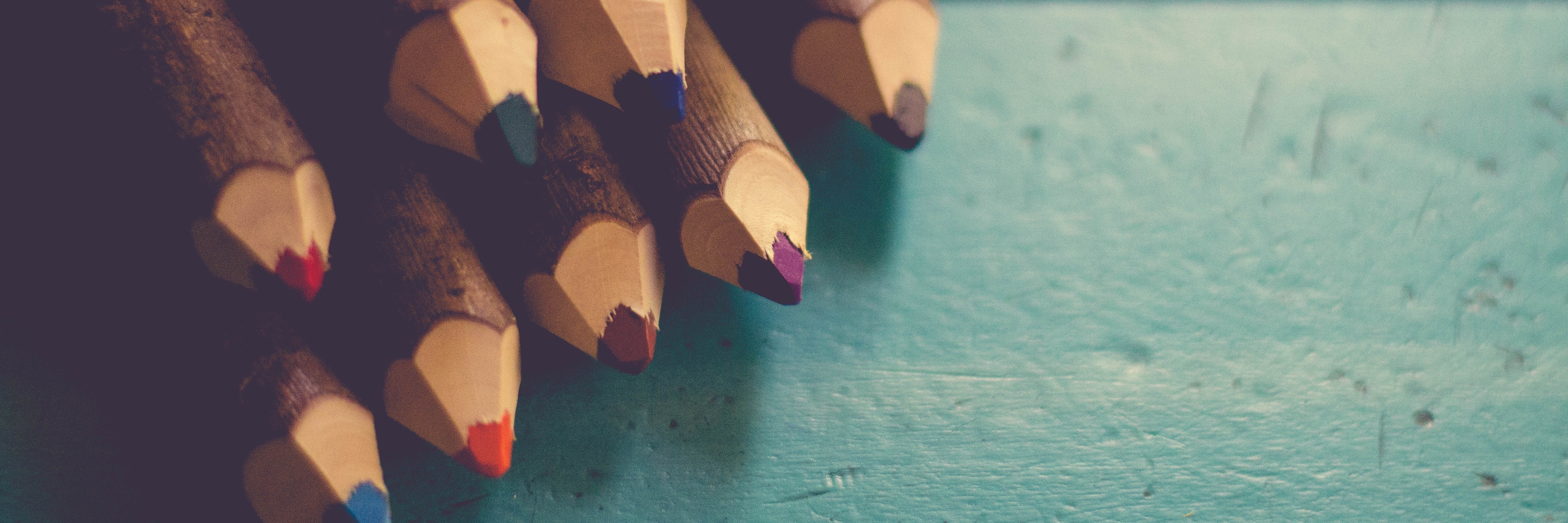 How Adult Coloring Books Help Calm My Anxiety large chunky coloring pencils on woodden table