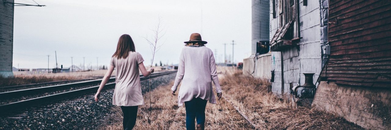 Different Types of Support Are Important in Mental Illness Recovery friends walking