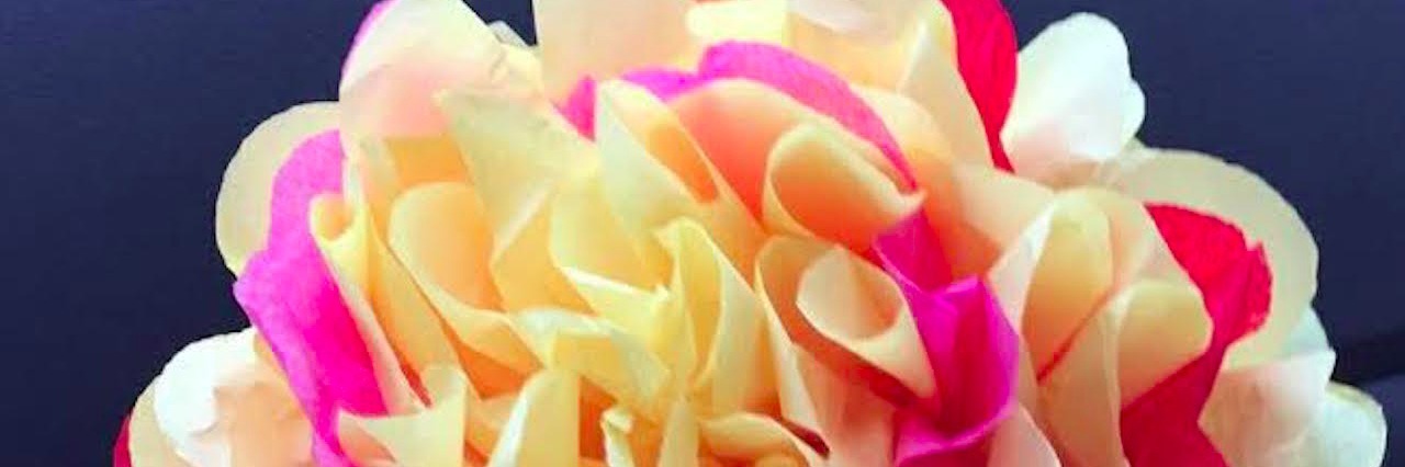 Making Paper Flowers in the Mental Hospital Helped My Bipolar Recovery paper flower